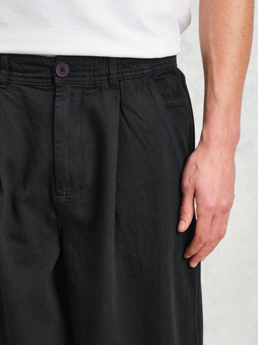 Wax Denali Trouser in Navy  Cotton Linen Twill