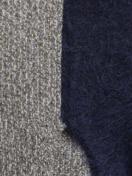 Mapoésie Neree  Fjord Sweater in Navy
