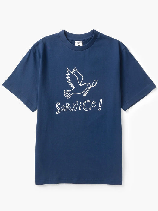 Service Works Dove T-Shirt in Navy
