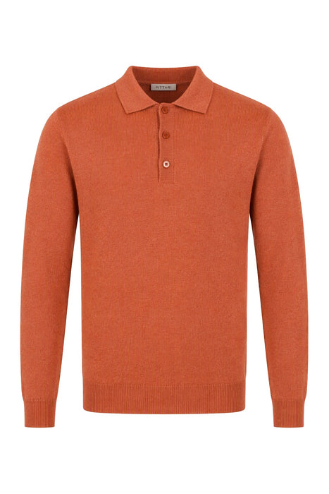 Pittari Polo Knit in Ember