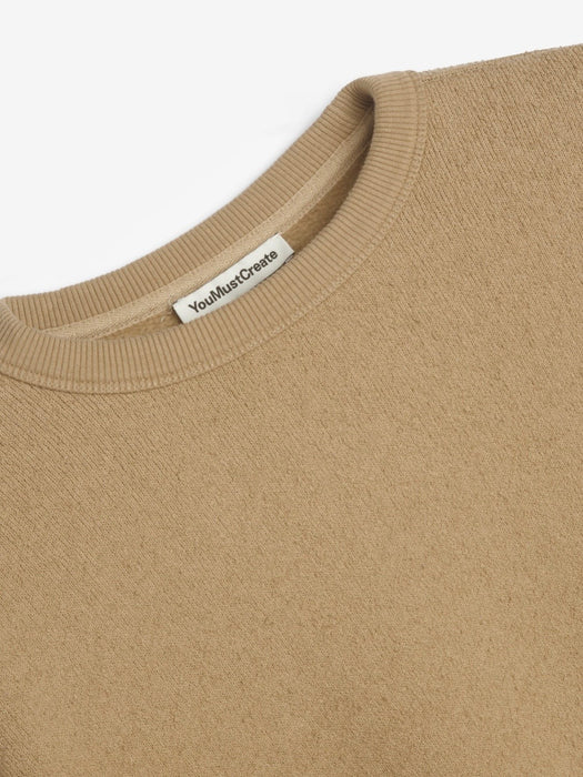 YMC Men Studio Sweatshirt in Taupe