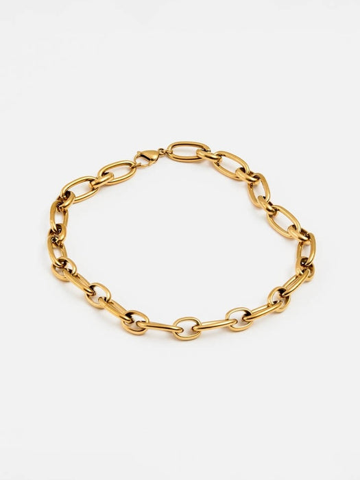 Triangle Mr T Chain in Gold