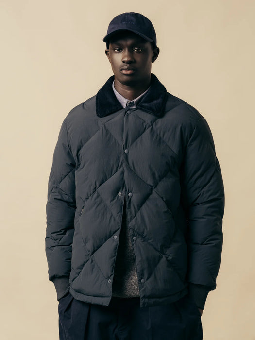 Kestin Dunbar Padded Jacket in Charcoal