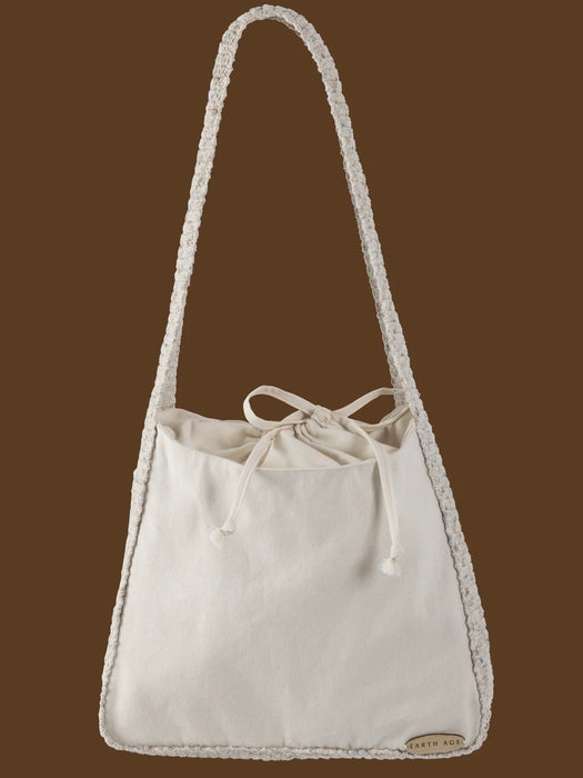 Earth Age Geo Crossbody Bag in Seasalt