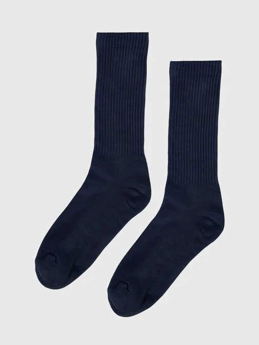 Colorful Standard Active Socks in Navy Blue