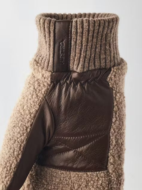 Hestra Women's Emilia Mitten in Camel
