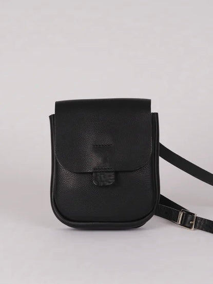 Kate Sheridan Half Orbed Tab Bag in Black