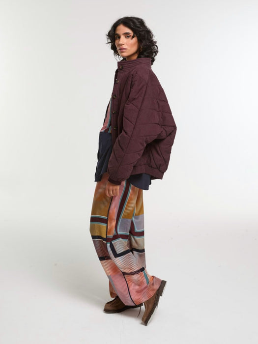 Mapoésie Millie Mae Jacket in Burgundy
