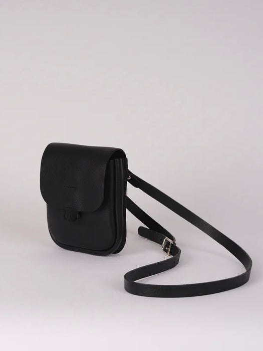 Kate Sheridan Half Orbed Tab Bag in Black