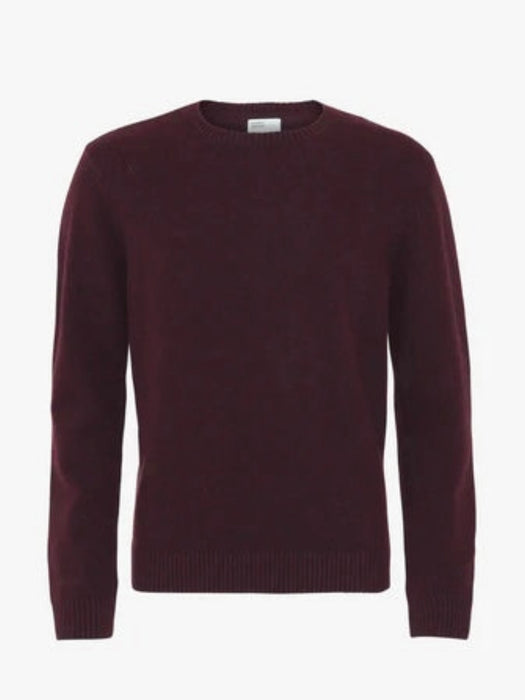 Colorful Standard Merino Knit in Oxblood Red
