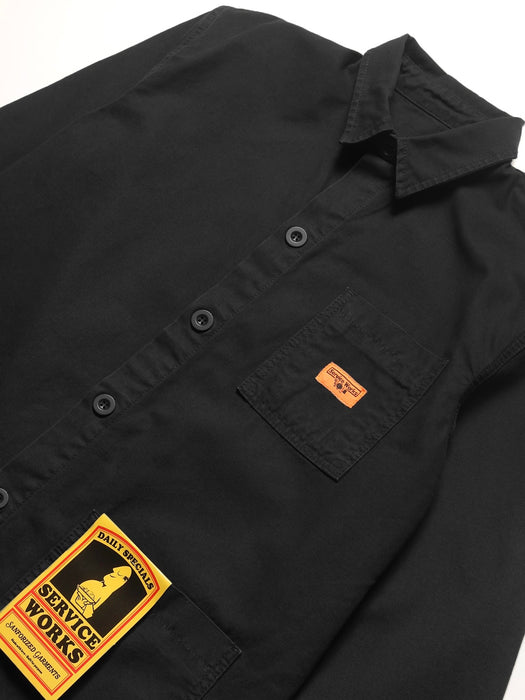 Service Works Coverall Jacket in Black