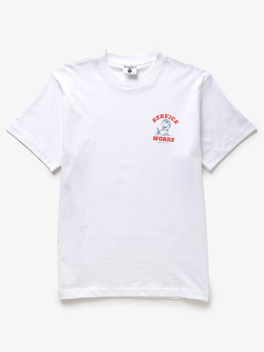 Service Works Chefswear T-shirt in White