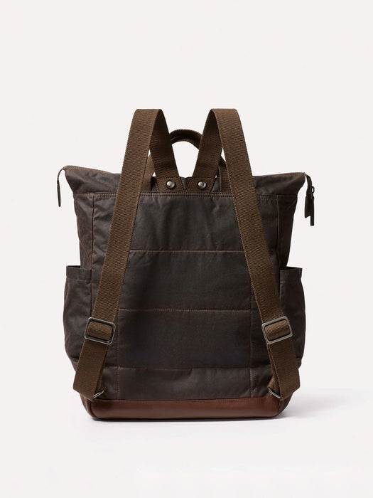 Ally Capellino Finn Rucksack in Waxed Bog