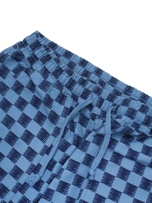 Service Works Canvas Chef Pant in Blue Checker
