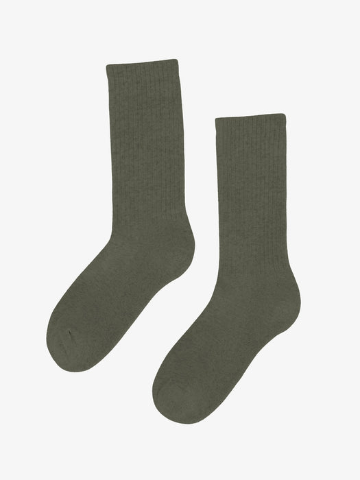 Colorful Standard Active Socks in Dusty Olive
