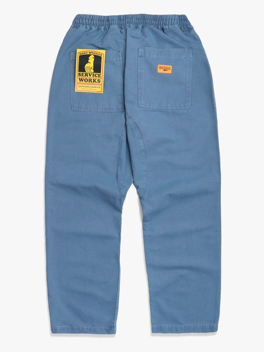 Service Works Canvas Chef Pant in Work Blue