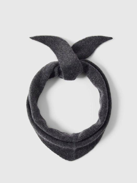 Selected Femme Maria Cashmere Scarf in Grey Melange