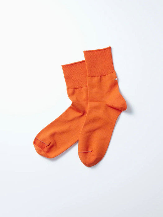 Rototo Crew Socks in Orange