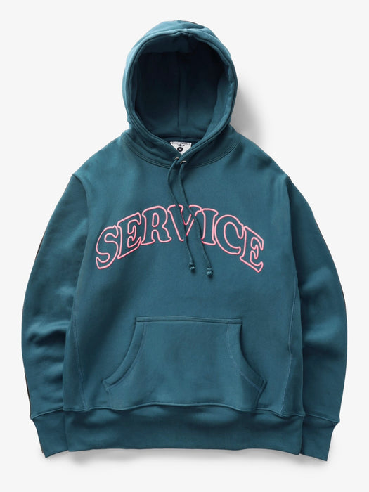 Service Works Arch Logo Hoodie in Petrol