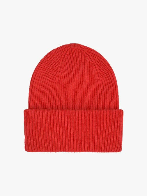 Colorful Standard Merino Wool Hat in Scarlet Red
