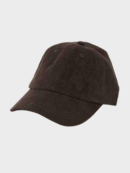 Folk Corduroy Cap in Slate