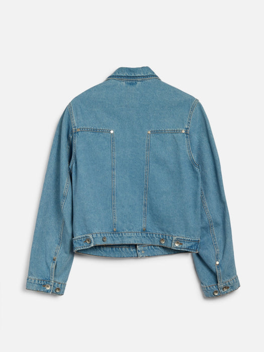 YMC Women Loft Jacket in Blue