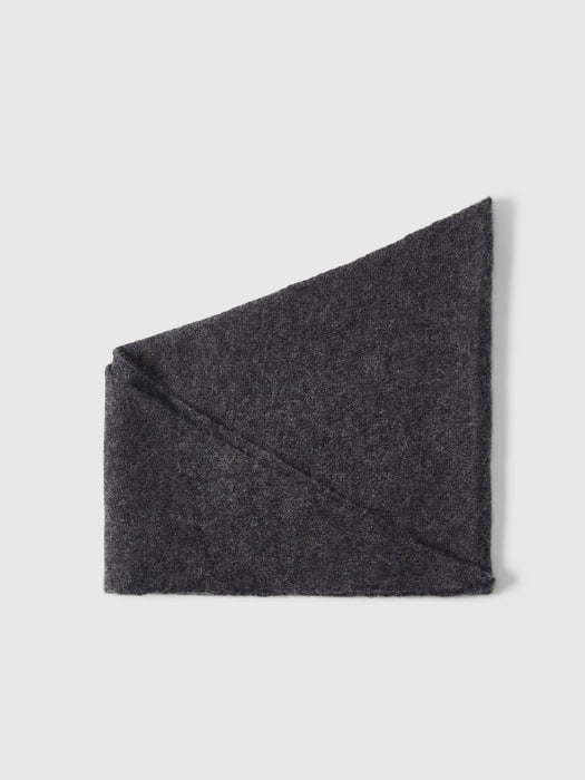 Selected Femme Maria Cashmere Scarf in Grey Melange