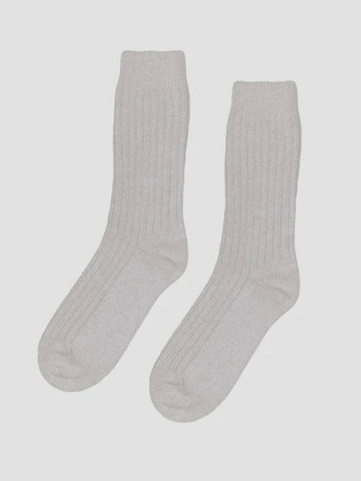 Colorful Standard Merino Socks in Heather Grey