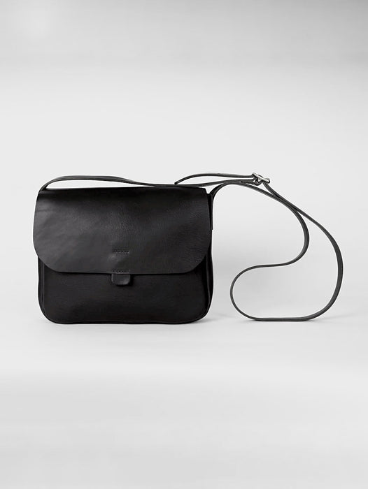 Kate Sheridan Large Orbed Tab Bag in Black