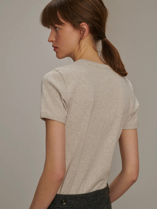 Soeur Aristide T-shirt in Gris Chine