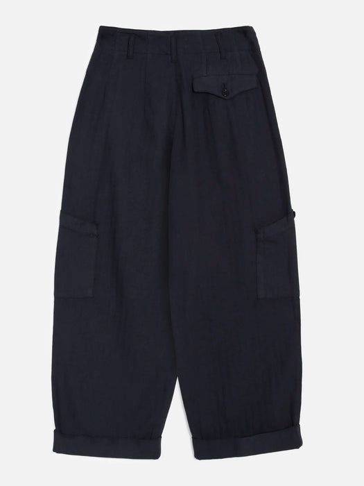 YMC Women Grease Trousers in Black