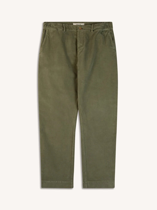 Kestin Aberlour Trouser in Light Military Moleskin