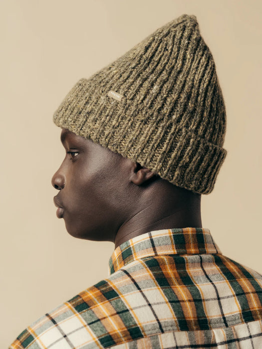 Kestin Isla Beanie in Olive Marl