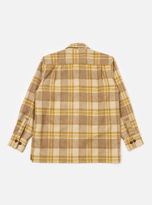 Universal Works Fatigue Shirt in Gold Brushed Boban