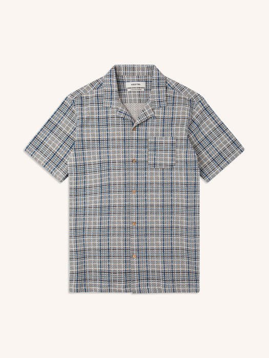 Kestin Crammond Shirt in Blue Multicheck