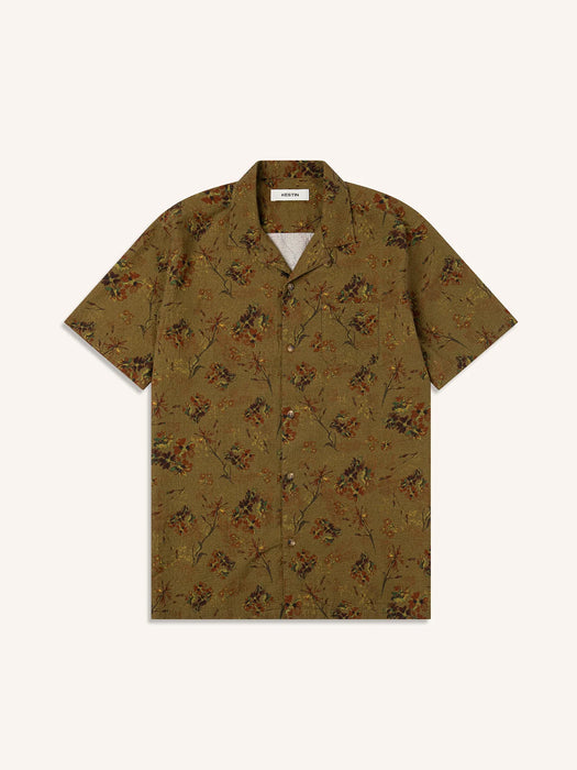 Kestin Crammond Shirt in Olive Floral