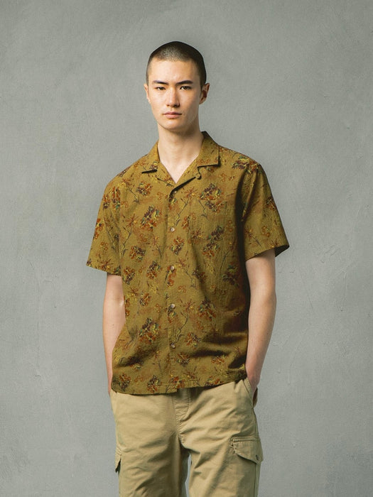 Kestin Crammond Shirt in Olive Floral