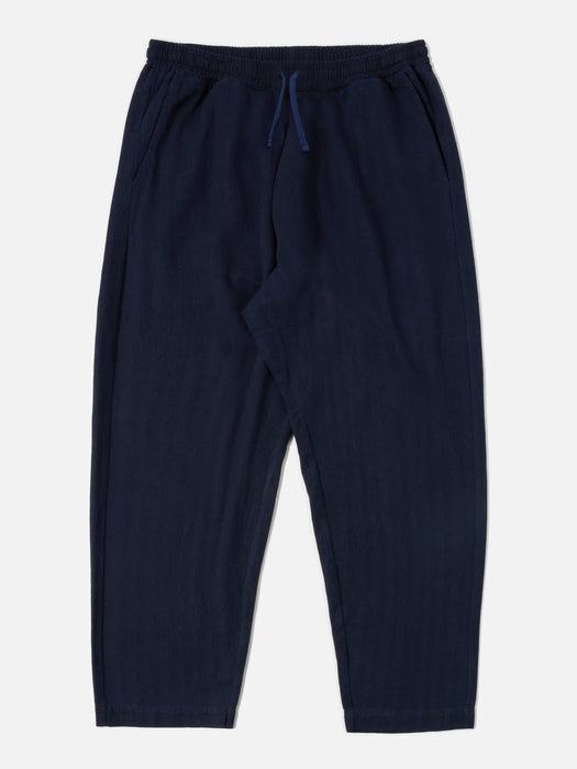 Universal Works Braga Pant in Indigo Herringbone