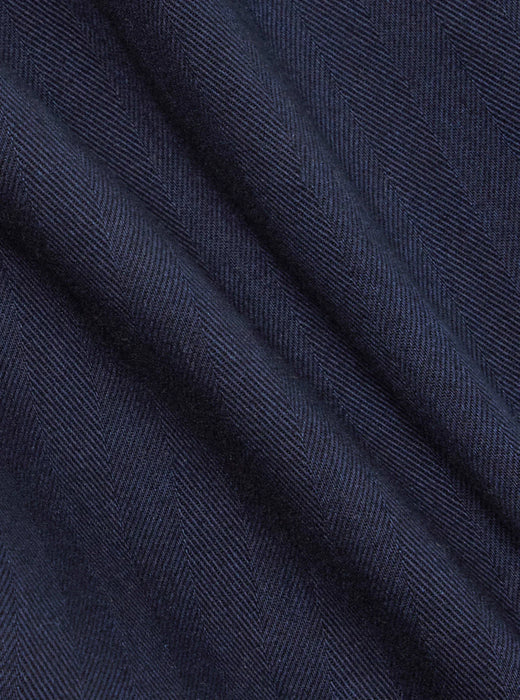 Universal Works Braga Pant in Indigo Herringbone