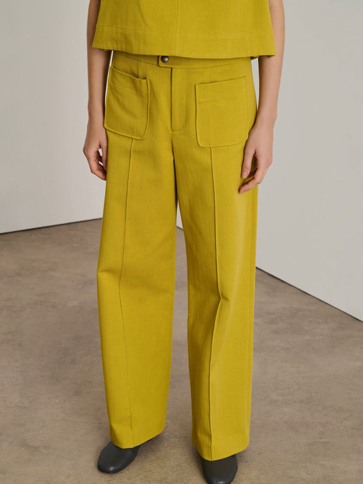 Soeur Harry Trouser in Golden Yellow