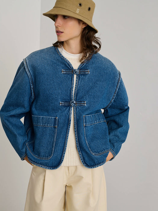 Soeur Agatha Jacket in Blue