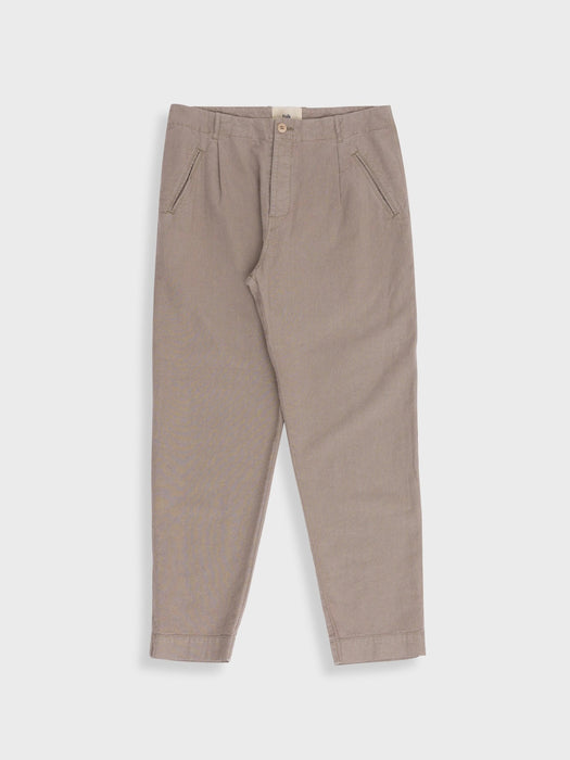 Folk Men Assembly Pant in Sage Cotton Linen