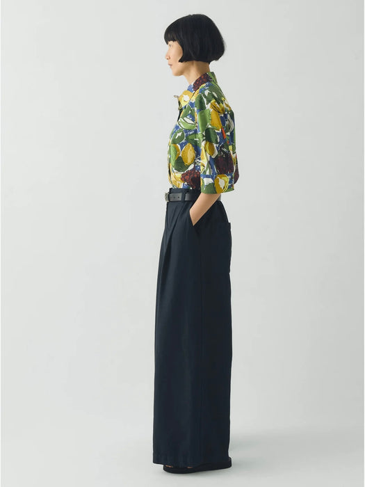 Toast Gia Fruit Shirt in Verdigris / Multi