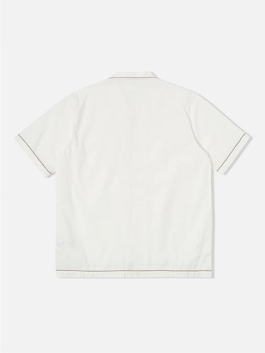 Universal Works Minari Shirt in Ecru Poplin