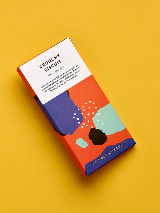The Chocolate Society Crunchy Biscuit Blonde Chocolate Bar