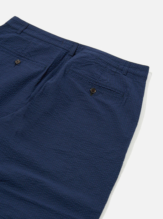 Universal Works Military Chino in Navy Derby Stripe