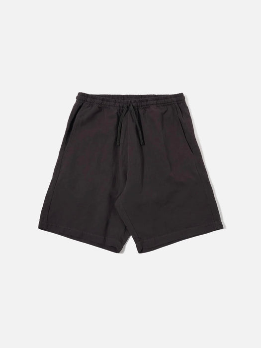 Universal Works Simple Short in Liquorice Linen Mix