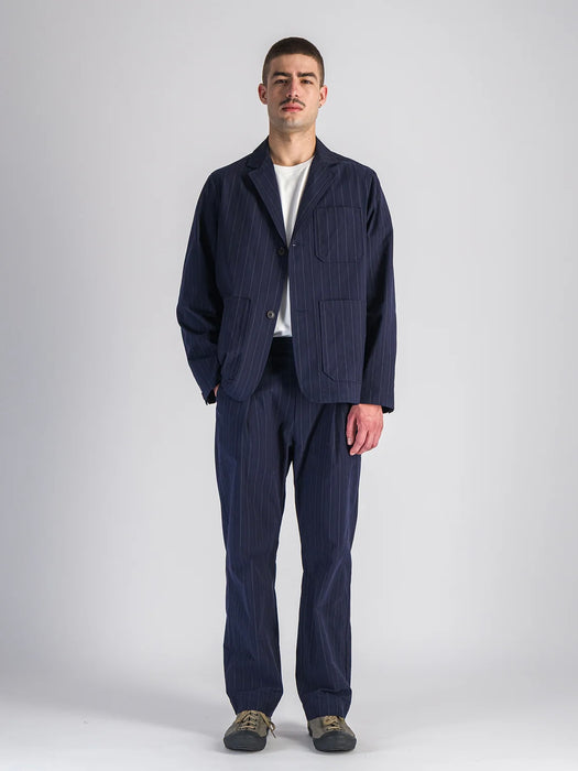 Parages Donati Jacket in Navy Stripes