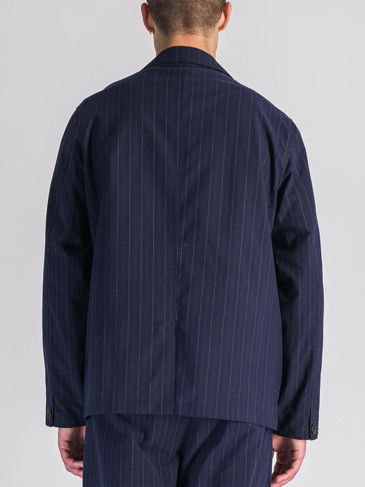 Parages Donati Jacket in Navy Stripes