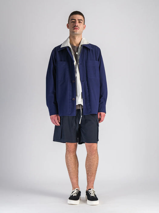 Parages Graz Overshirt in Navy